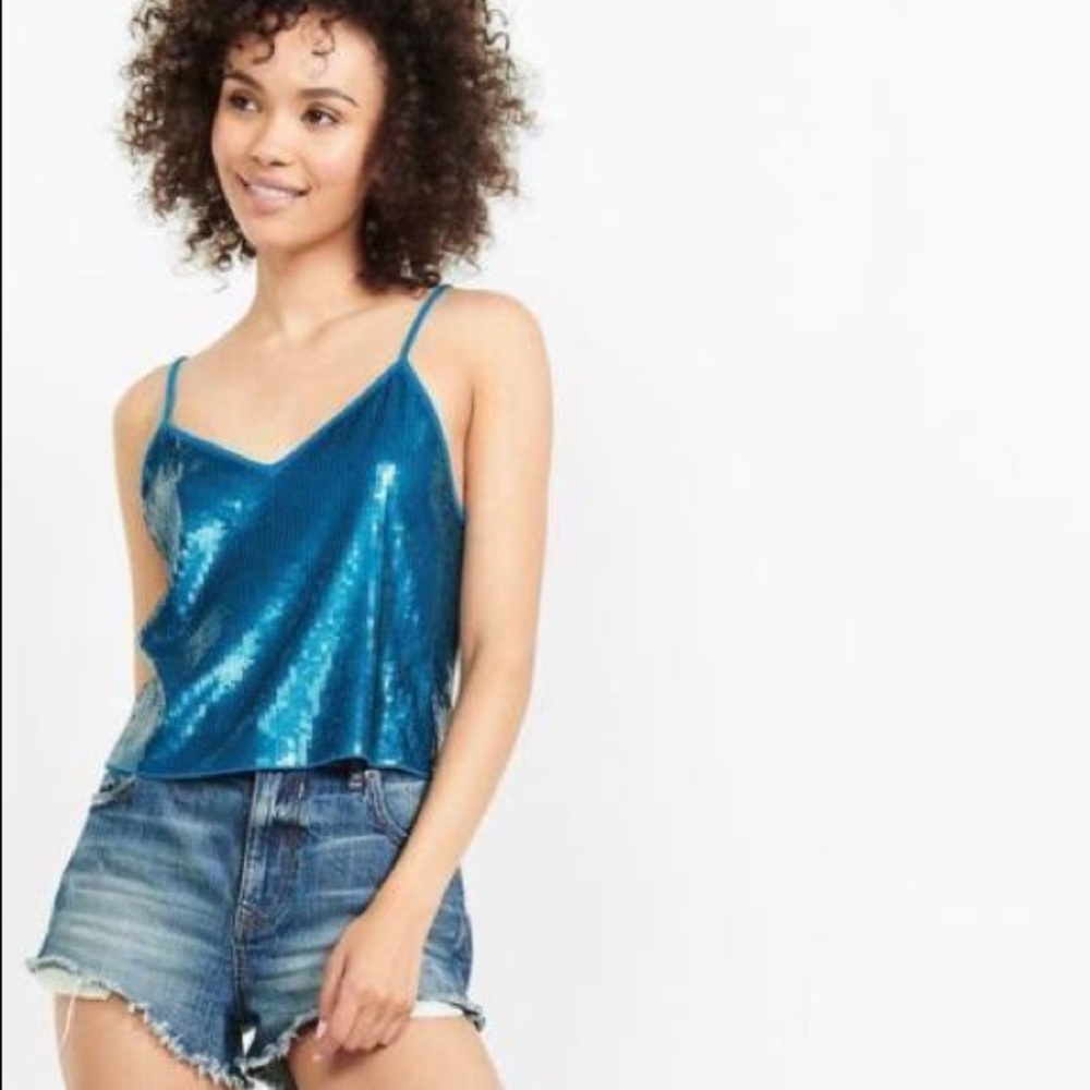 COPY - Express Sequin Tank Top